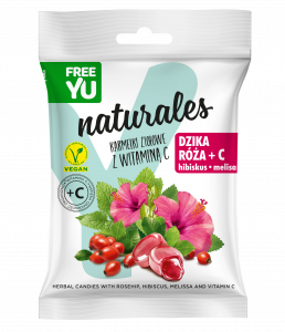 Naturales - filled caramels with rosehip and Vitamin C