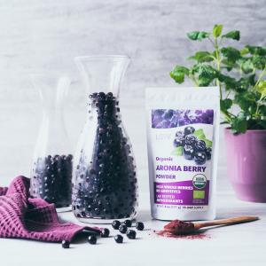 Freeze-Dried Organic Aronia Berry Powder