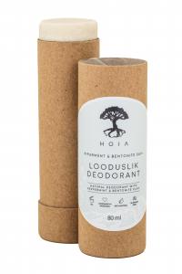 Natural Deodorant with Peppermint & Bentonite Clay 40ml