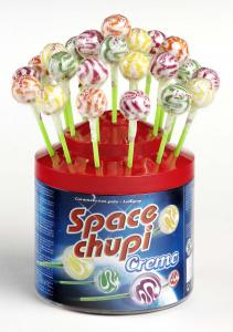 Space Chupi Creme lollipops