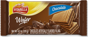 Wafer 120g - chocolate flavor