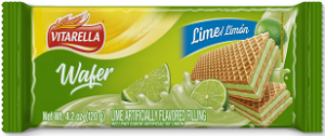 Wafer 120g - lime flavor