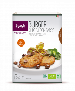 Tofu Burger with Spelt