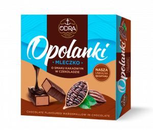 Chocolate marshmallow in chocolate