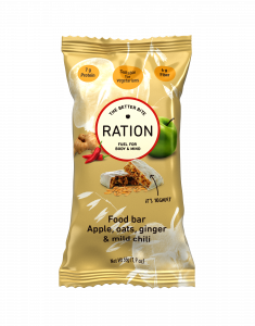 Snack bar - apple, ginger & mild chili 55g - US/ UK/ DE/ FR