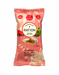 Snack bar - apple & rhubarb 55g - US/ UK/ DE/ FR