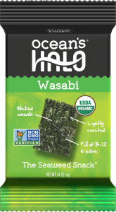 Organic Seaweed Snack - Wasabi