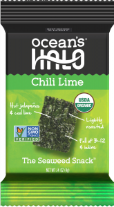 Organic Seaweed Snack - Chili Lime