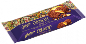 CRUNCHY CARAMEL & COFFEE COOKIES 140 G