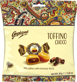 TOFFINO CHOCO TOFFEE CANDIES 80 G