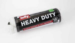 Tuffy Heavy Duty Black Refuse Bags 10's