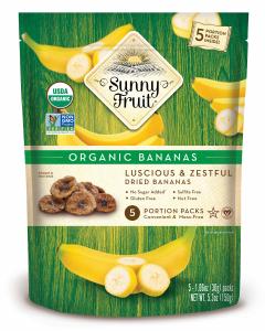 Sunny Fruit Organic Dried Bananas