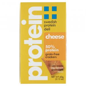 Cheese 50% Protein crackers (4% carbs)