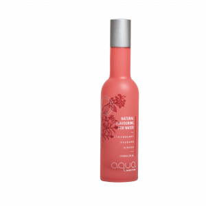 AQUA GUSTUS - NATURAL FLAVOURING FOR WATER - STRAWBERRY RHUBARB GINGER