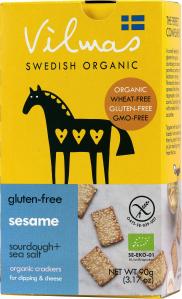 Sesame crackers - Organic & gluten-free