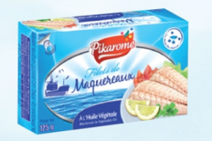 Mackerel fillets in oil 125g (Pikarome)