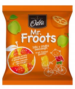 Fruit flavoured gummy bears