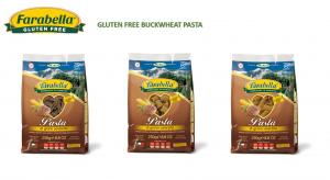 Gluten free pasta with buckwheat