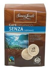 Organic & fairtrade Decafeinated Coffee pads
