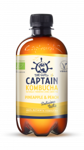 The GUTsy Captain Kombucha Core Pineapple & Peach