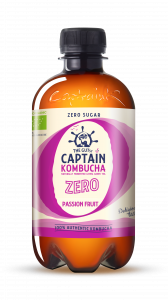 The GUTsy Captain Kombucha Zero Passion Fruit