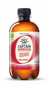 The GUTsy Captain Kombucha Zero Pomegranate