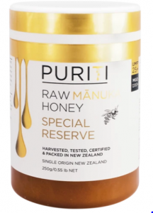 PURITI Manuka Honey UMF 25+ and MGO1200 250g