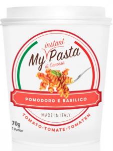 INSTANT PASTA CUP TOMATO & BASIL 70GR