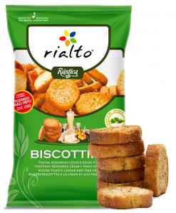 Round Toast Biscottina Caesar & Fine Herbs 100g
