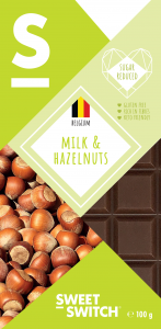 Chocolate Milk & Hazelnuts - No Added Sugar - KETO