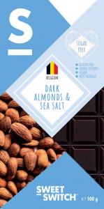 Chocolate Dark & Almond + Sea Salt - Sugar Free - KETO