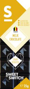 Chocolate Milk 25 gr bar  - No Added Sugar - KETO