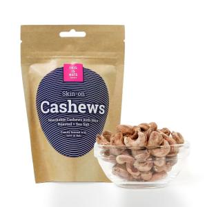 Skin-on Cashews Roasted + Sea Salt