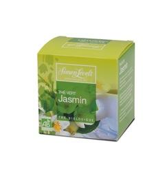 Organic single serving green tea with jasmine