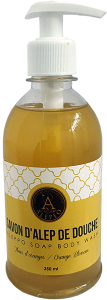 Liquid Aleppo Soap Orange Flower