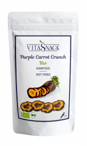 VitaSnacks. 100% Organic & Natural Purple Carrot Crunch