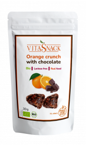 NEW. VitaSnacks. Organic Orange Crunch & Chocolate