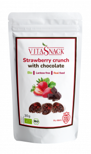 NEW. VitaSnacks. Organic Strawberry Crunch & Chocolate