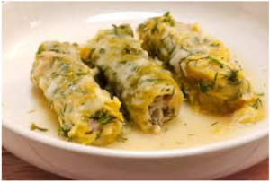 VEGAN-VEGETARIAN MEDITERRANEAN CABBAGE ROLLS