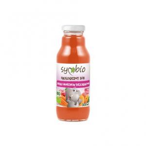 Organic carrot-apple-peach juice KIDS 300 ml glass bottle