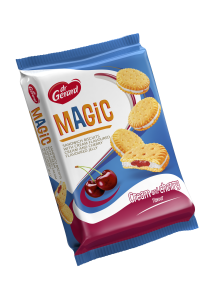 Magic with  cream and cherry jelly 235g
