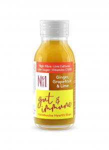 No.1 Living Gut & Immune Health Shot Ginger, Grapefruit & Lime 60ml