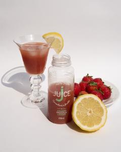 Hpp Cold Pressed Pineapple Lemon Strawberry juice