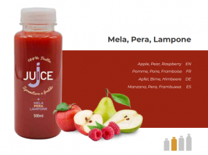 Hpp Cold Pressed Apple Pear Raspberry juice