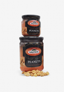 Salysol Snacks. Snacks in Glass Jars.