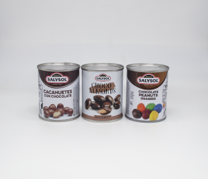 Salysol Tinned snacks MINIBAR LINE. CHOCOLATES