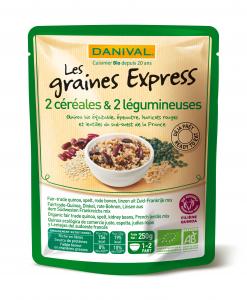 Instant cooked grains and pulses (Graines et céréales express)
