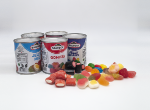 Salysol Tinned snacks MINIBAR LINE. SWEETS.