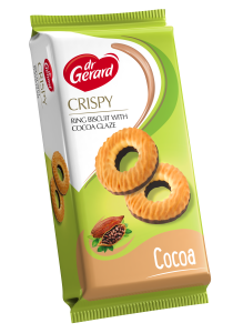 Crispy Ring biscuit with cocoa glaze 270g