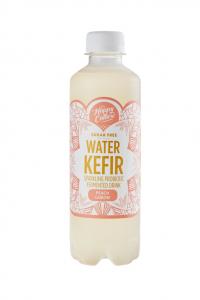 Peach Lemon Water Kefir (Sparkling Probiotic Water)
